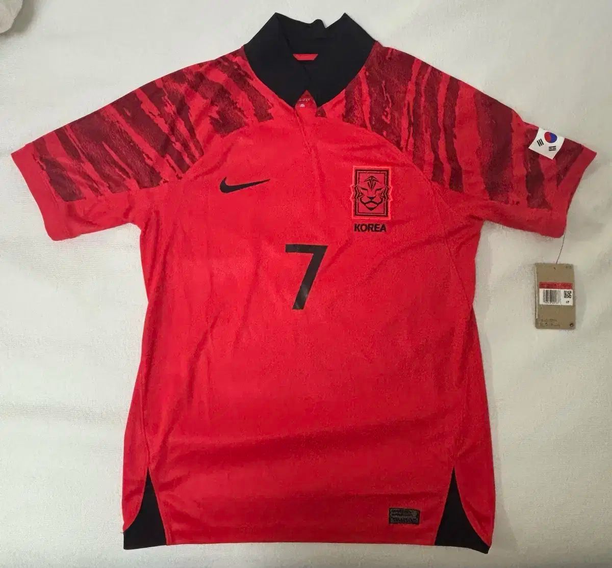 ナイキ コリア ドライフィット スタジアム ホーム ショートスリーブ ジャージ グローバル レッド -アジア