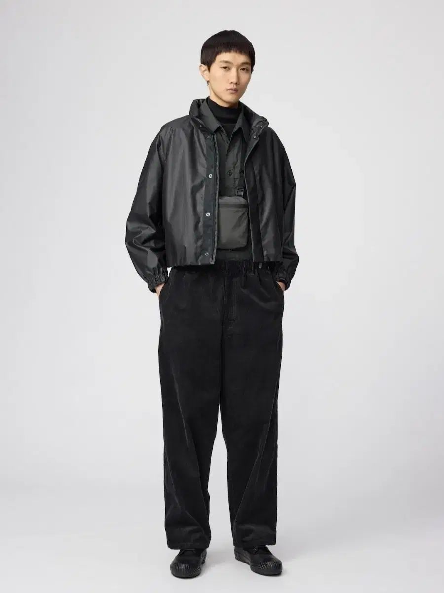 UNIQLO U ユニクロユー コーティング ショート ブルゾン