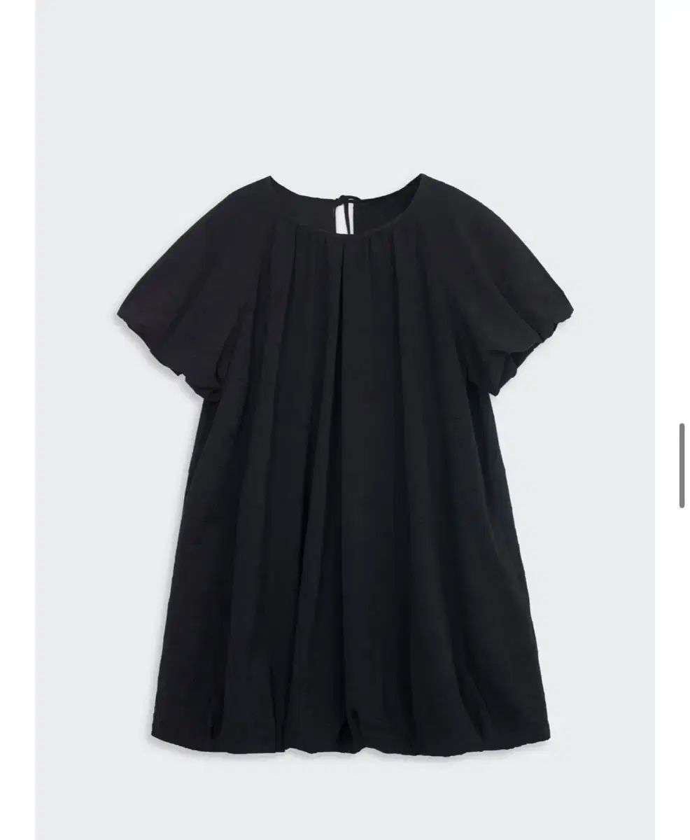 COS COSMOSS VOLUME MINI DRESS FLORAL BLACK