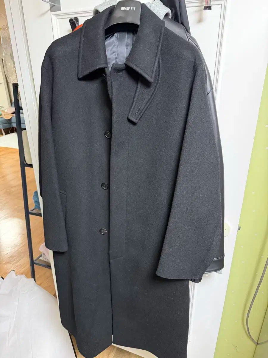 ドローフィット カシミア バルマカーン コート XL