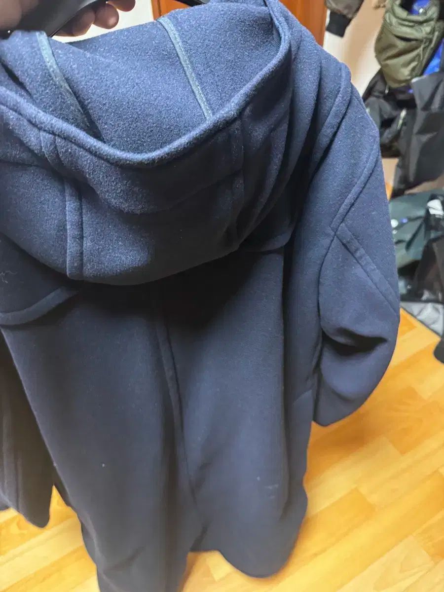 ユニクロ ジルサンダー ネイビー トグルボタン コート M