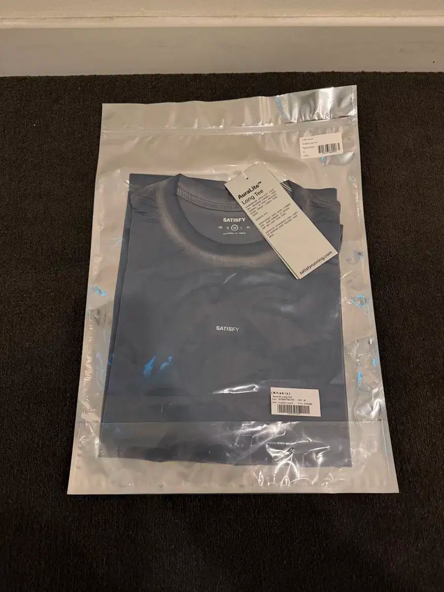 -M SATISFY AuraLite Long Tee Pigmen