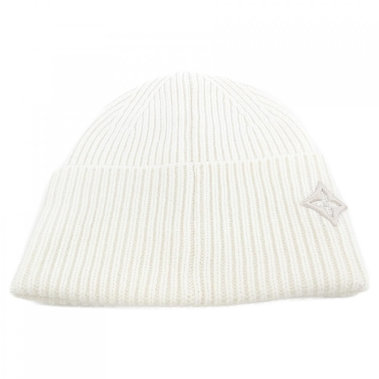 ルイヴィトン LOUIS VUITTON ビーニーLVヘッドライン M 77873 ニットキャップ