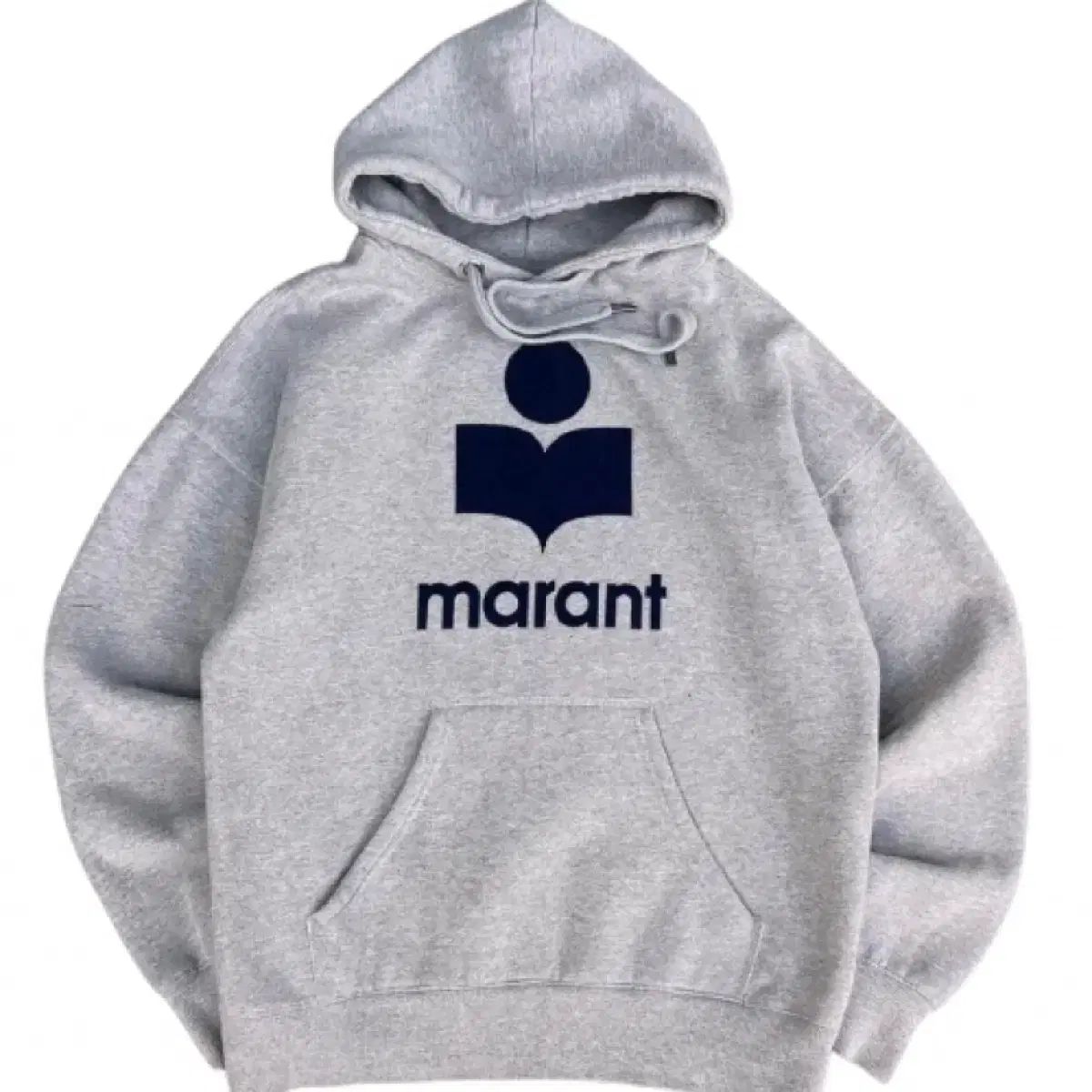 イザベル マラン エトワール ロゴ グレー フーディー Tシャツ