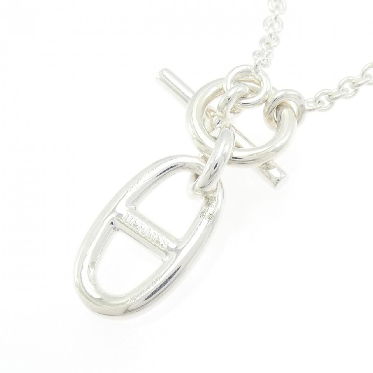 超希少【新品未開封】エルメス シェーヌダンクル ネックレス GM31 コマ HERMES - 新品未使用 エルメス シェーヌダンクル ネックレス GM 31コマ