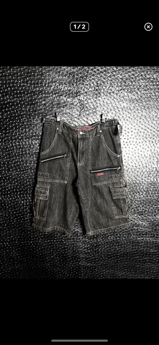 TRIPP NYC デニム カーゴ ハーフパンツ