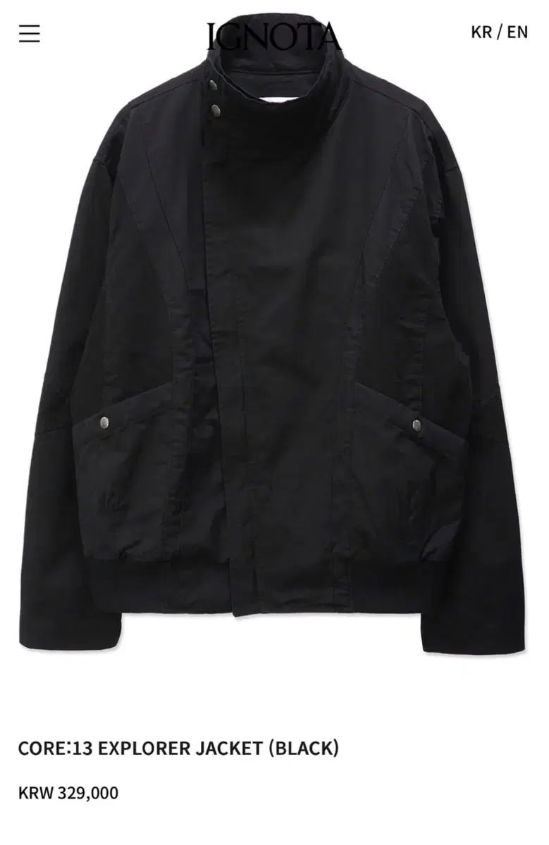 M CORE 13 EXPLORER JACKET ブラック