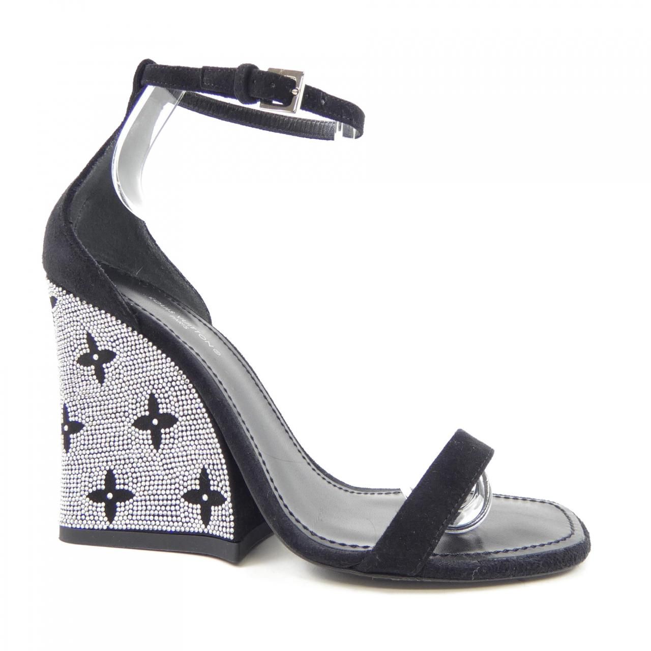 ルイヴィトン LOUIS VUITTON モノグラムフラワーモチーフ アピールライン サンダル