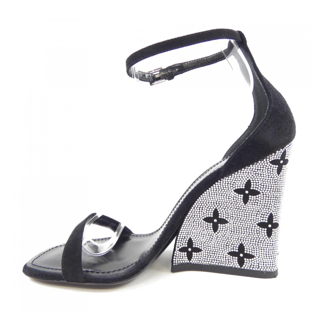 ルイヴィトン LOUIS VUITTON モノグラムフラワーモチーフ アピールライン サンダル