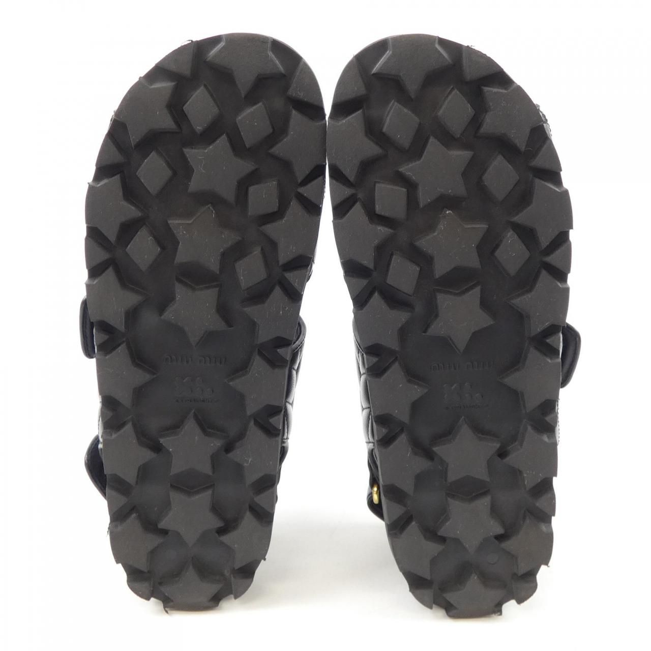 スポーティマテラッセレザーサンダル