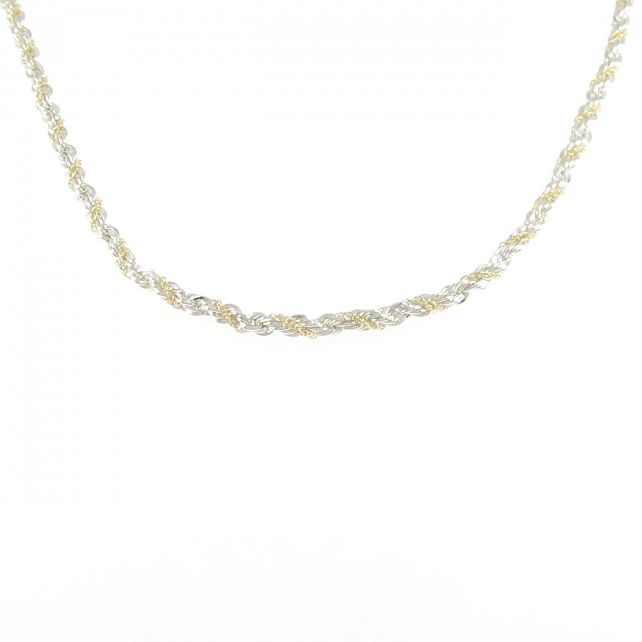 ヴィンテージ ティファニー 925 750YG ネックレス