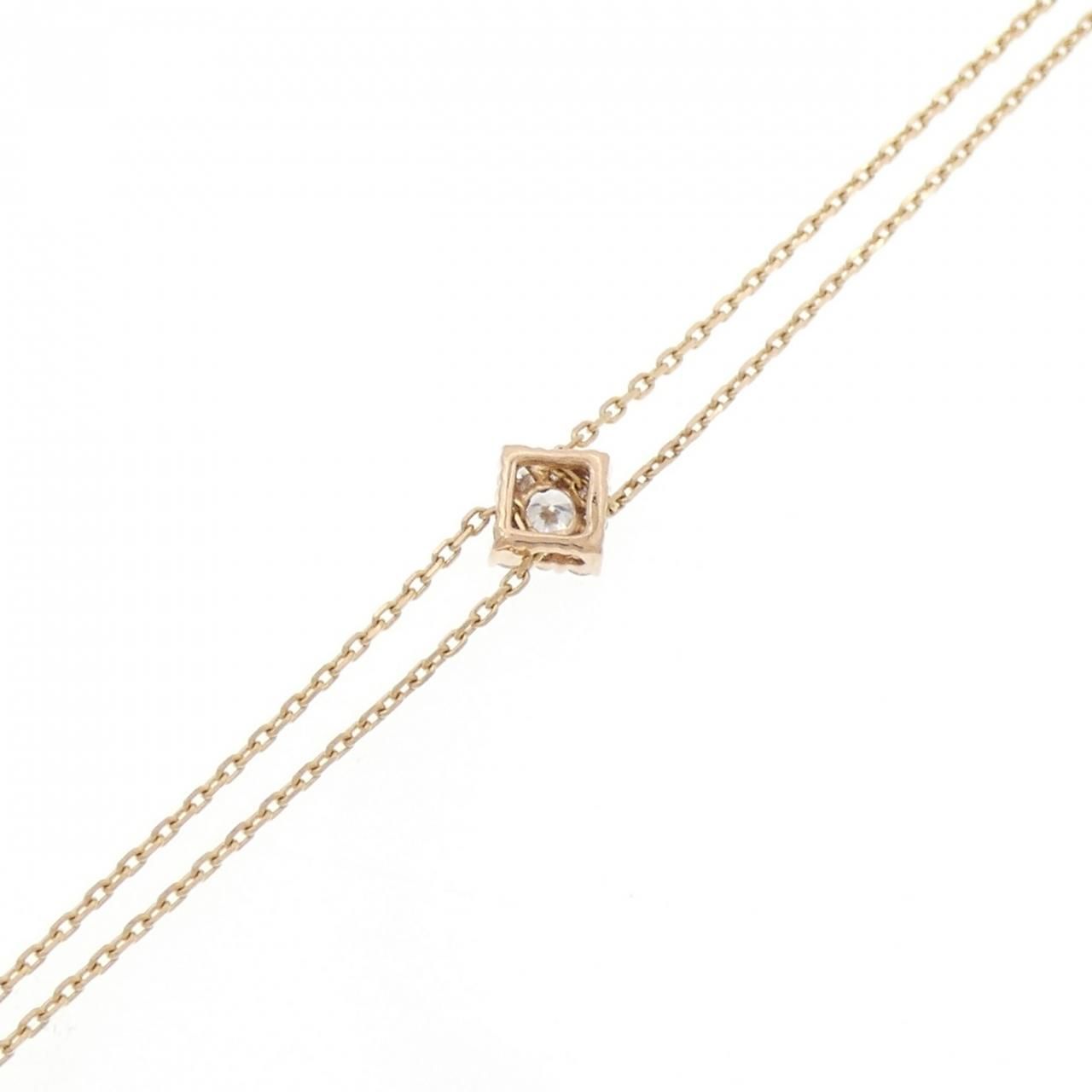 K 18 YG ダイヤモンド ブレスレット 0.20 CT