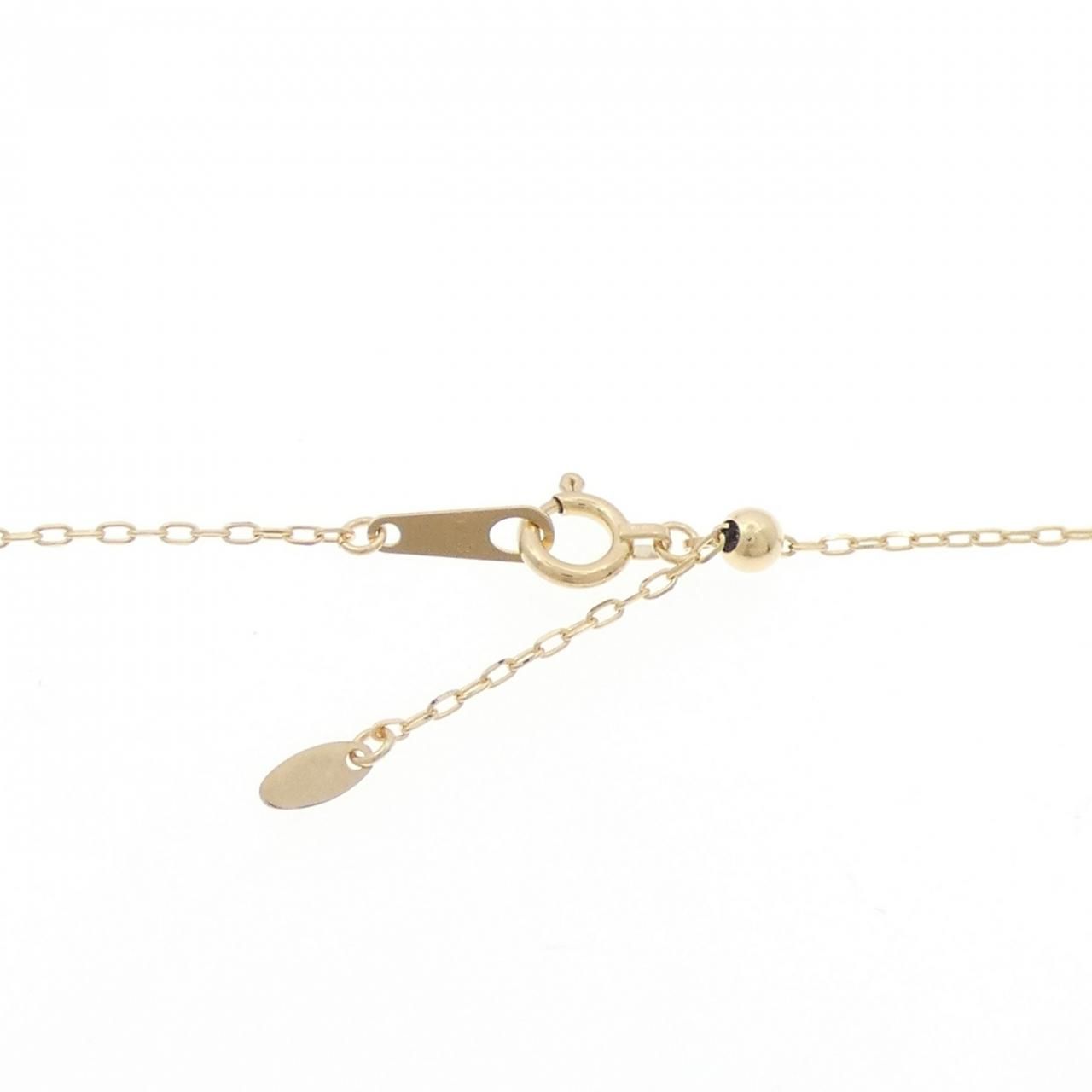  K 18 YG ダイヤモンド ネックレス 0.162 CT ネックレス アクセサリー