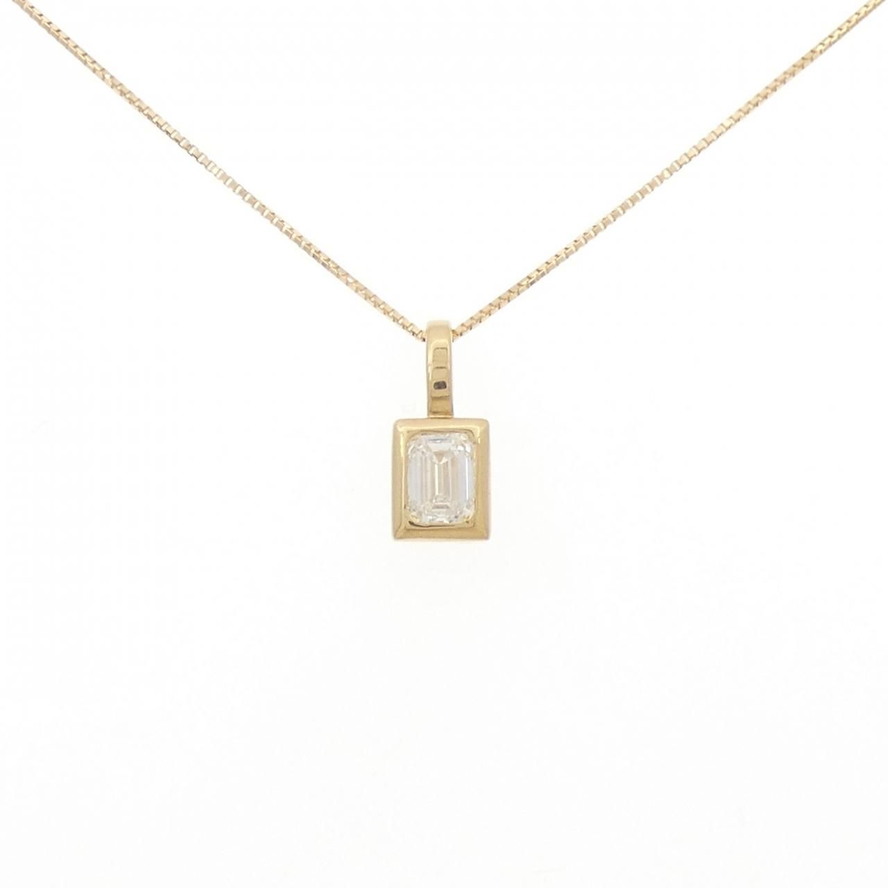 K18YG ダイヤモンド ネックレス 0.55CT