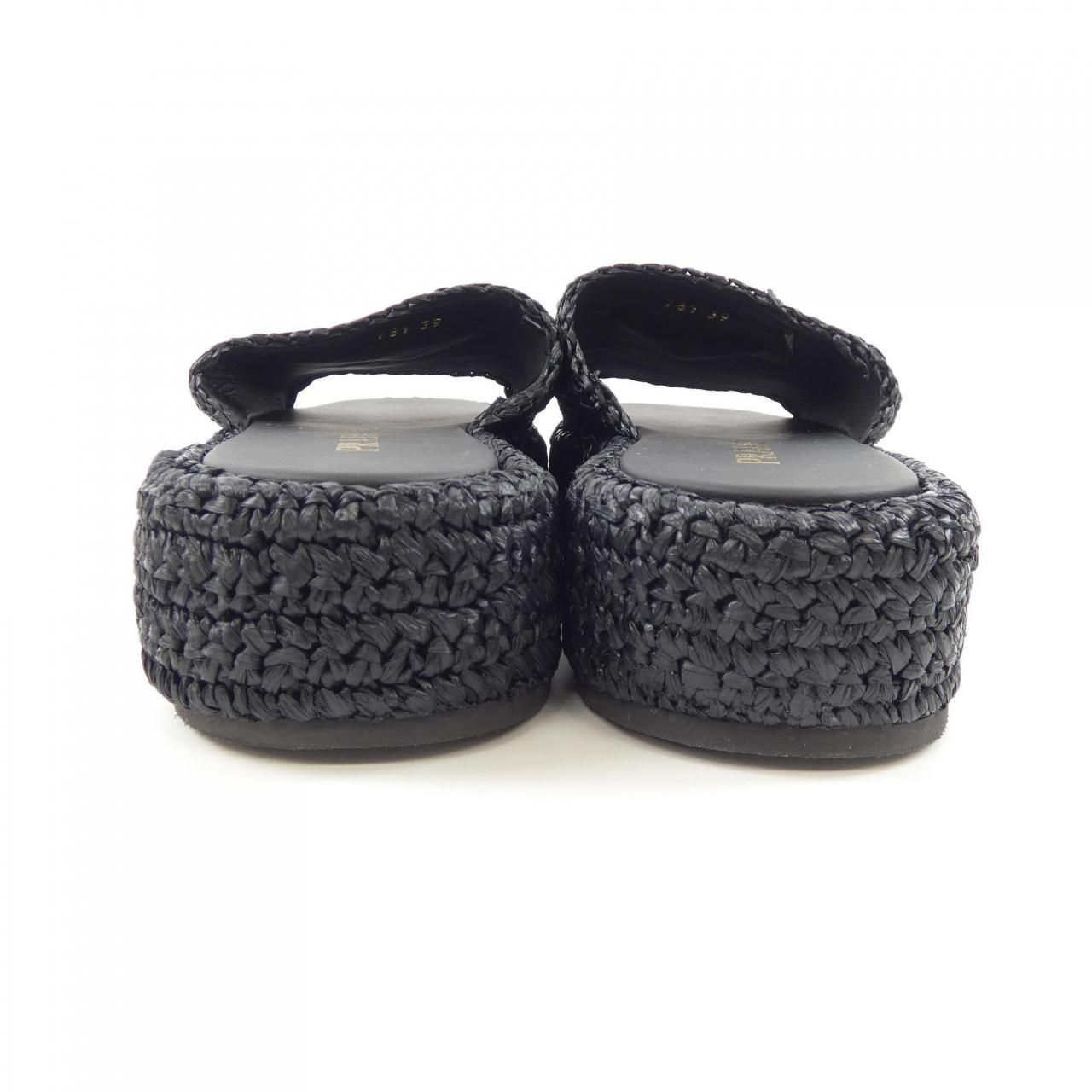  プラダ PRADA フラットフォーム スライド トライアングルロゴ 1 XZ 761 サンダル サンダル サンダル ミュール