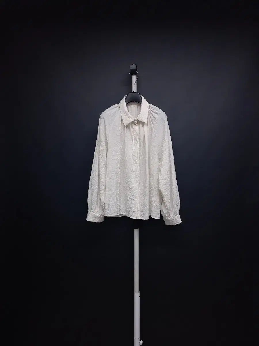 ハウト 春夏 リンクル 長袖 ブラウス F 44-77