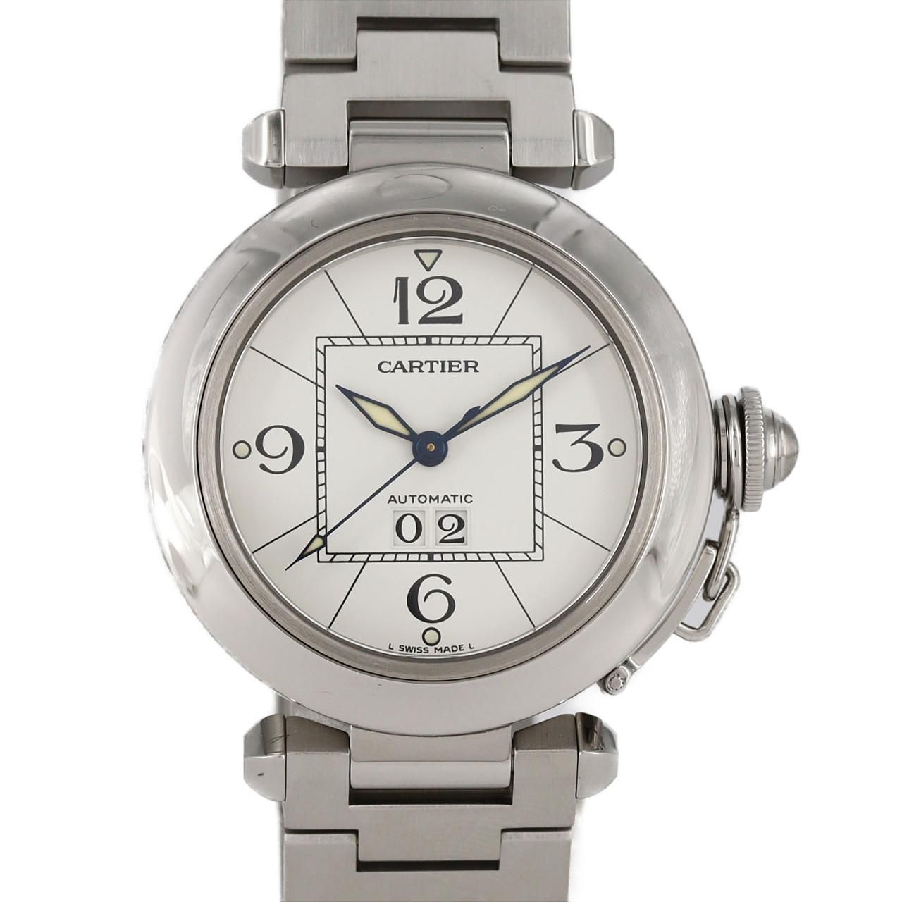 カルティエ パシャCグランデデイト W31055M7 SS 自動巻