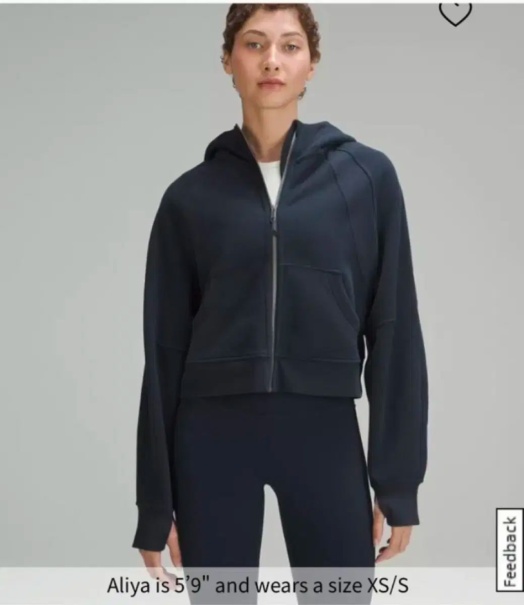 ルルレモン スクーバ オーバーサイズ フルジップアップ