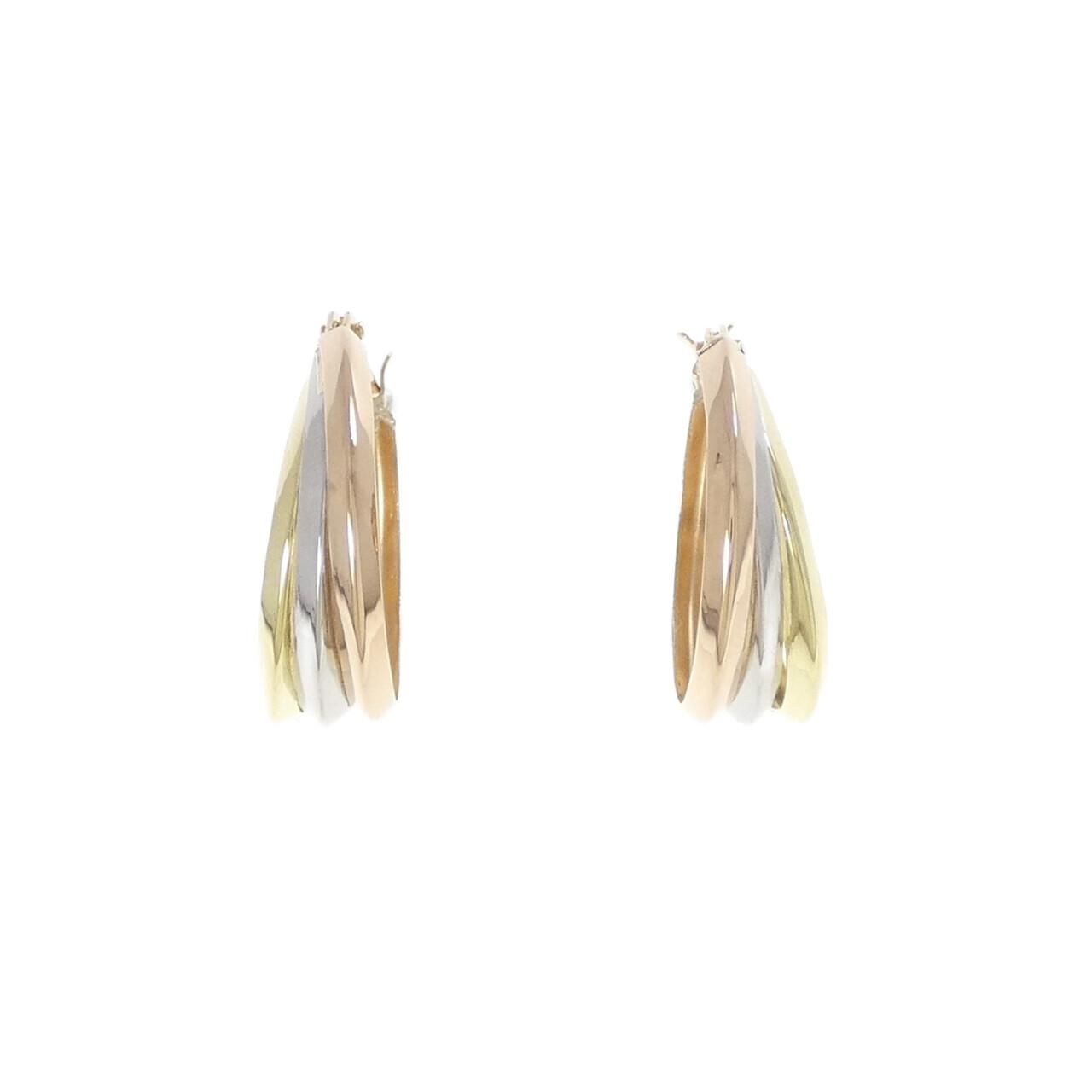 K18PG PT K18YG ピアス