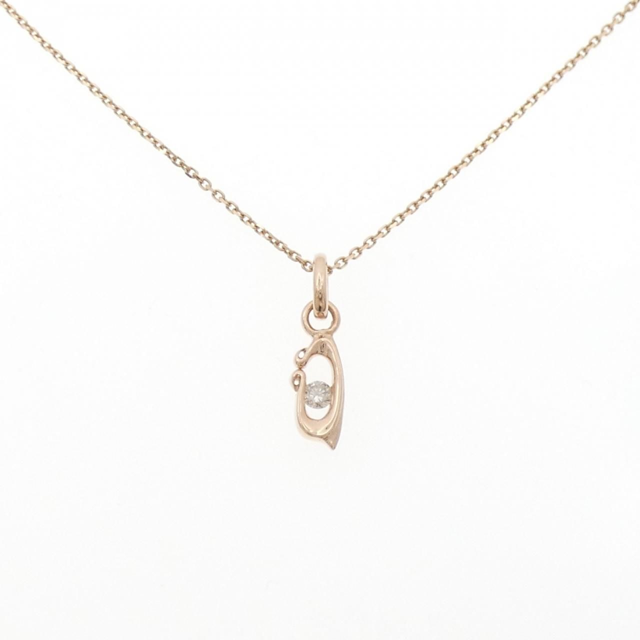 K10PG ダイヤモンド ネックレス