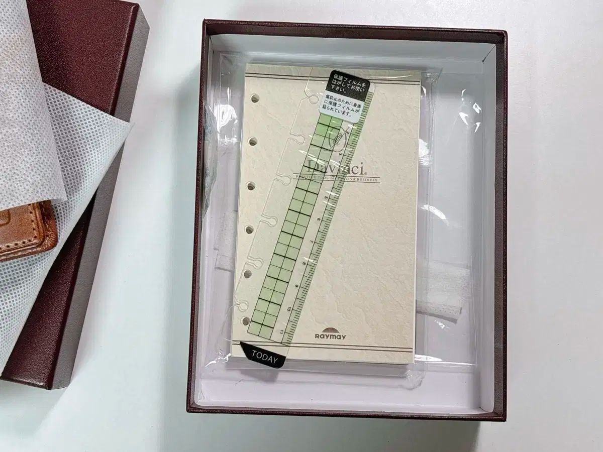 ダヴィンチ ロロマ ダイアリー ダヴィンチロロマ ミニ6 A 7 ブラウン