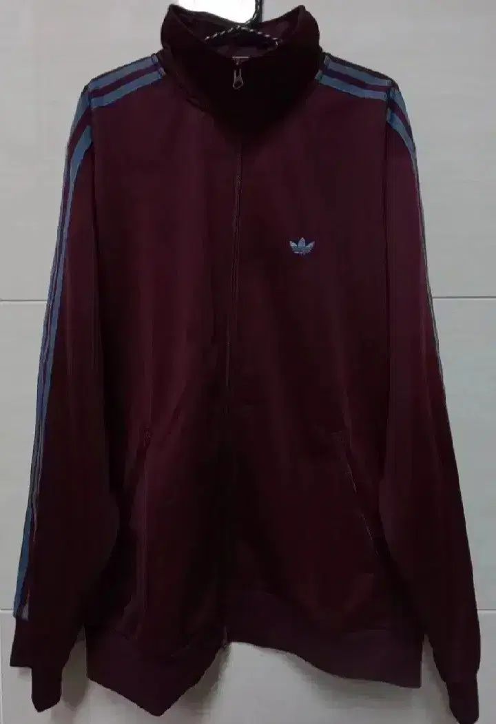 アディダス BB ベッケンバウアー シャドウ バーガンディ マルーン トラックジャージ ジップアップジャージ 95 M