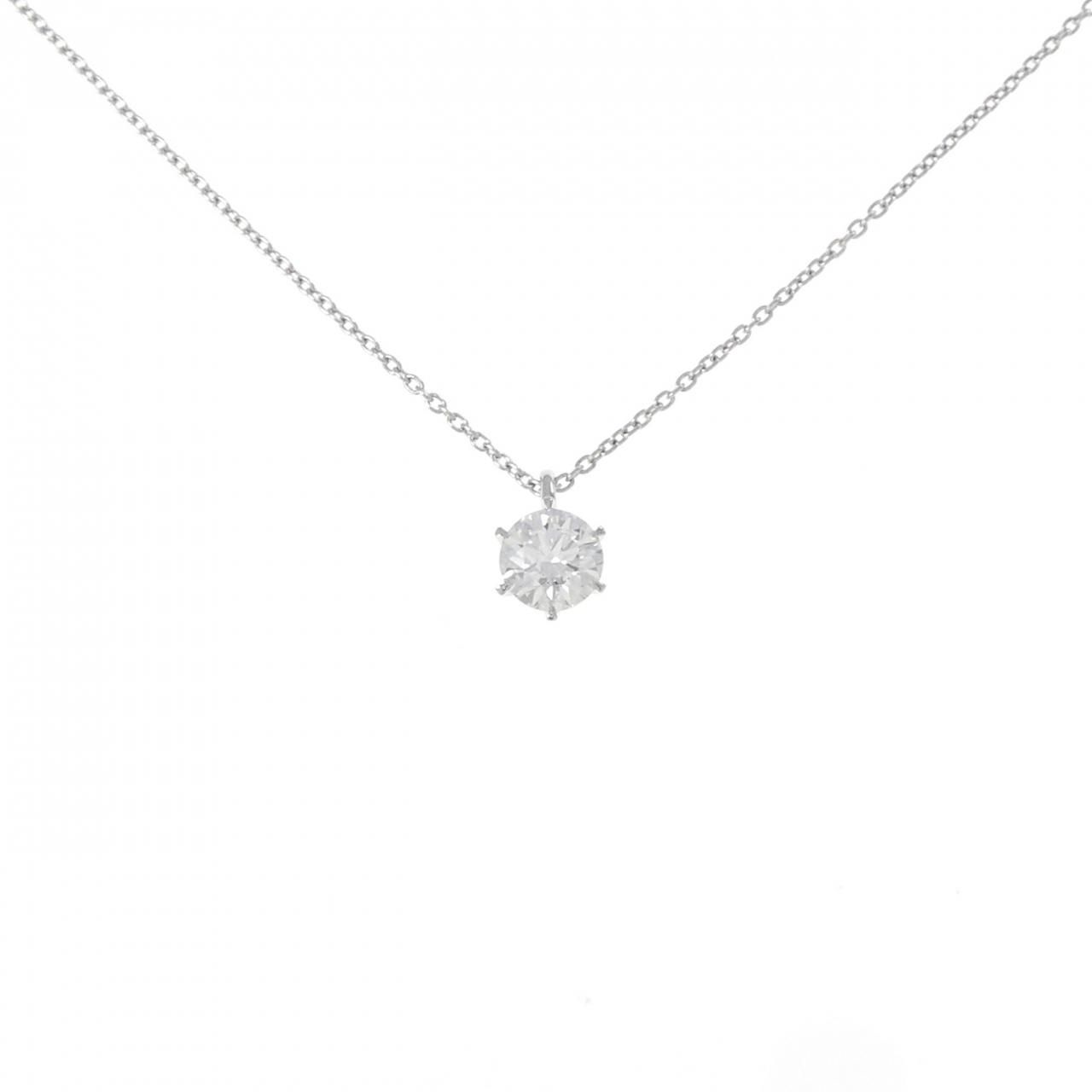 リメイク PT900 PT850 ダイヤモンド ネックレス 0.627CT E VVS2 3EXT H＆C