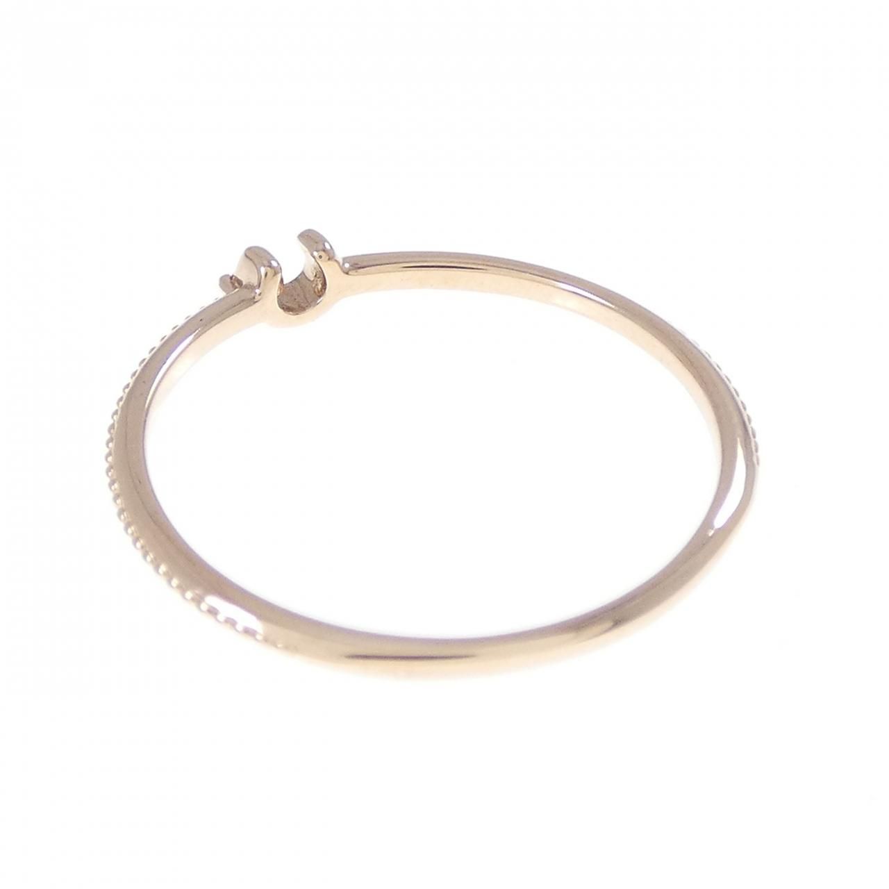 K10PG ダイヤモンド リング - メルカリ