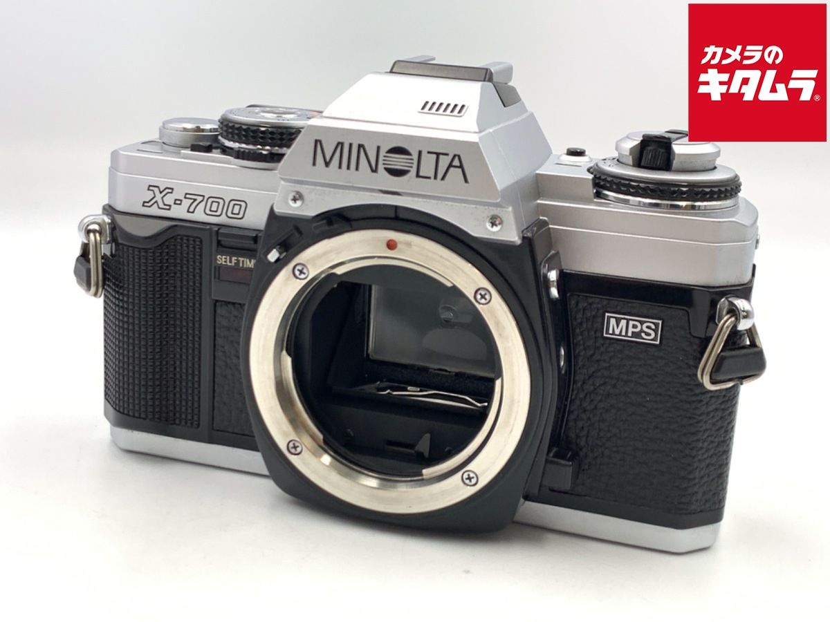 並品 ミノルタ X-700 ボディ シルバー 旧