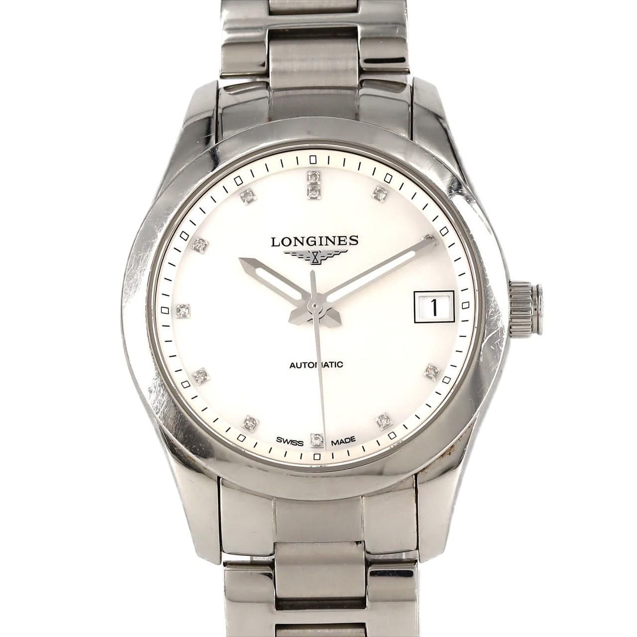 ロンジン コンクエストクラシッック ･12P L2.385.4 L2.385.4.87.6 SS 自動巻