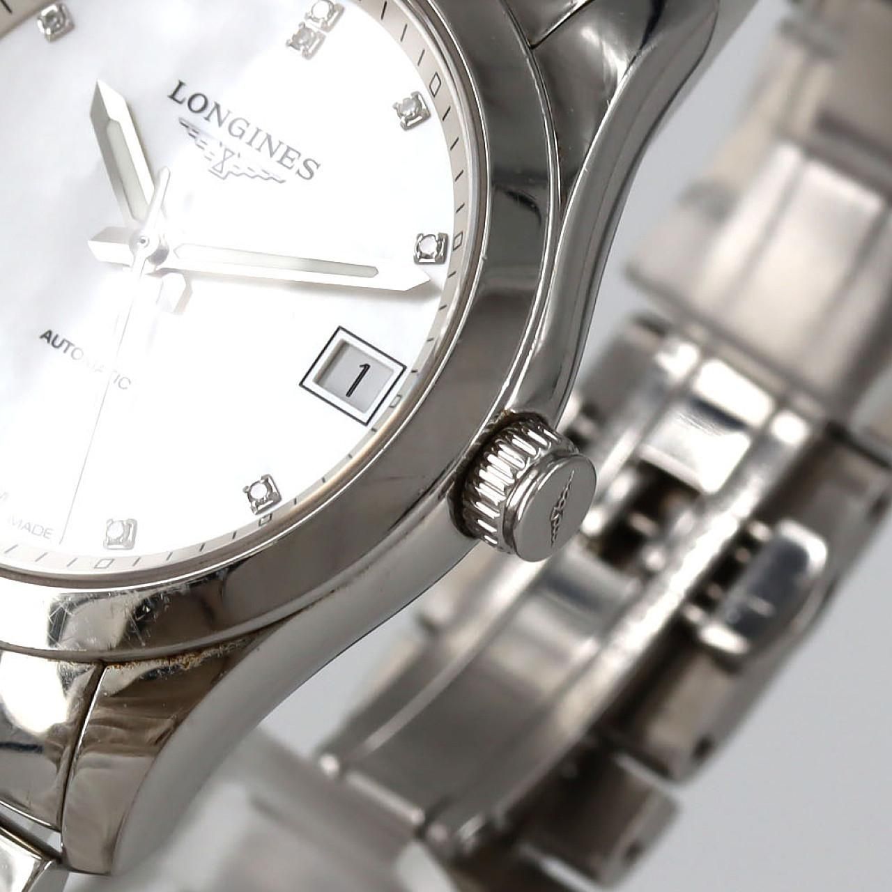 ロンジン コンクエストクラシッック ・12P L2.385.4/L2.385.4.87.6 SS  