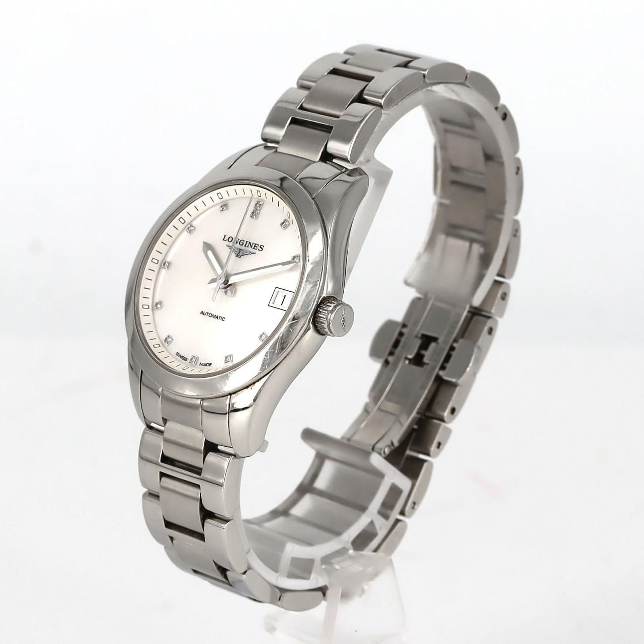 ロンジン コンクエストクラシッック ･12 P L 2 385 4 87 6 SS 自動巻