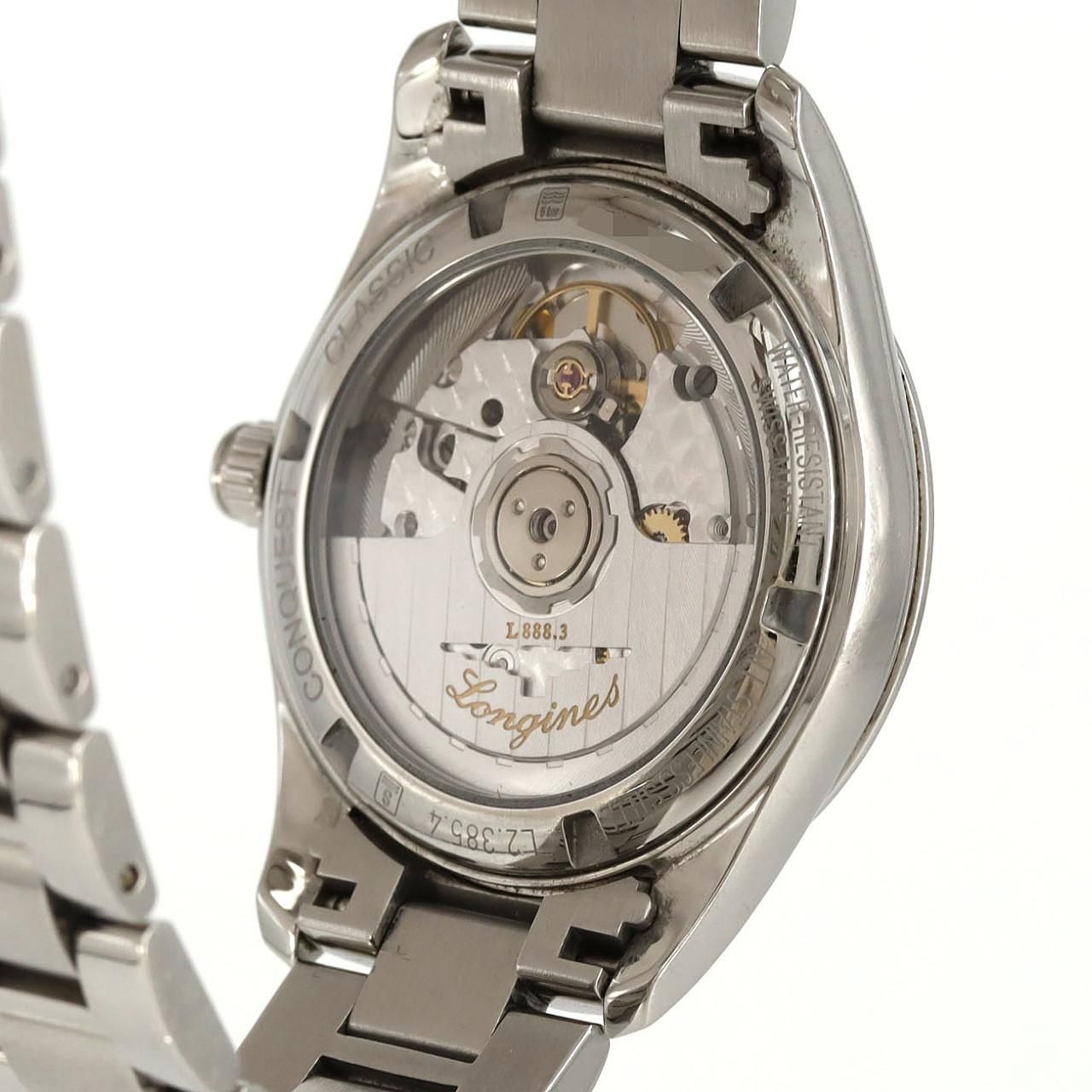 ロンジン コンクエストクラシッック ・12P L2.385.4/L2.385.4.87.6 SS  