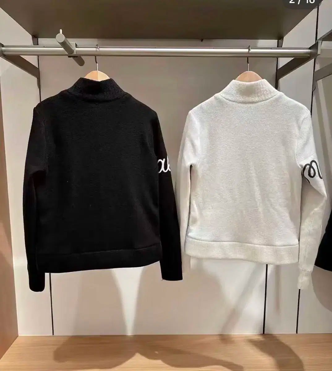  マルボンゴルフ レディース ハイネック ハイブリッド ジップアップ ニット カーディガン その他 レディースウェア