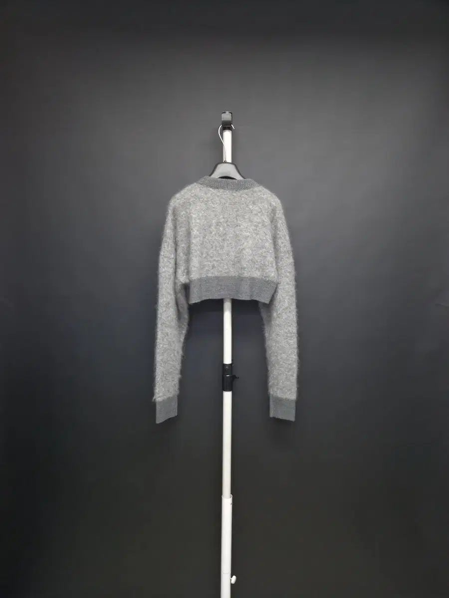 新 MIMME 밈미 モヘア クロップドカーディガン F 33-66