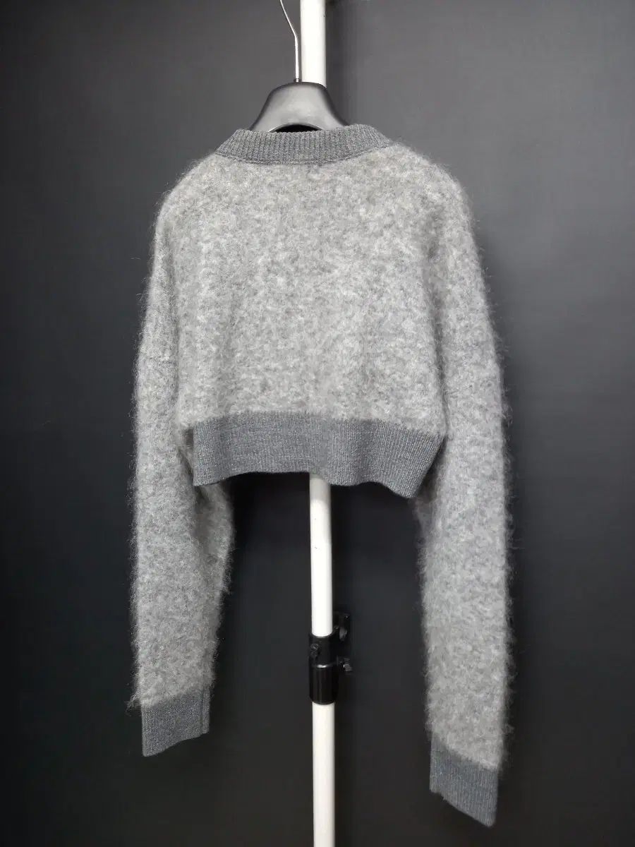  新 MIMME 밈미 モヘア クロップドカーディガン F 33-66 長袖 カーディガン ボレロ アンサンブル