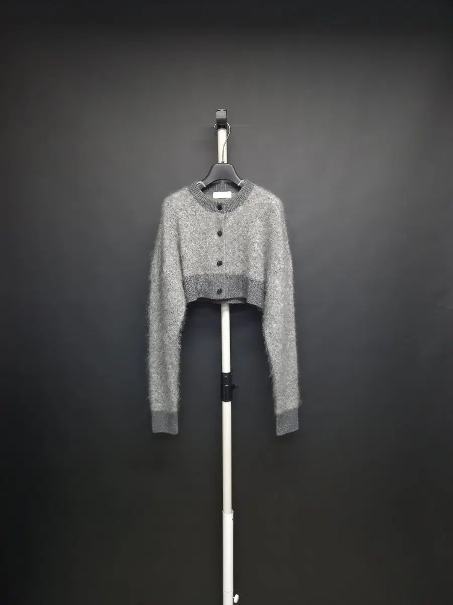 新 MIMME 밈미 モヘア クロップドカーディガン F 33-66
