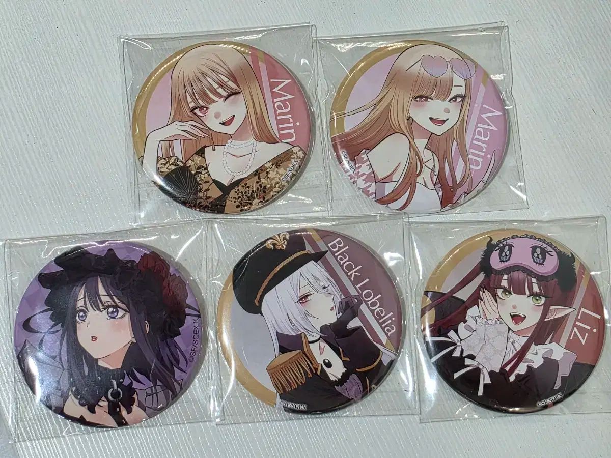 そのビスクドールは愛をする 5周年展示会 缶バッジ 北川 マリン