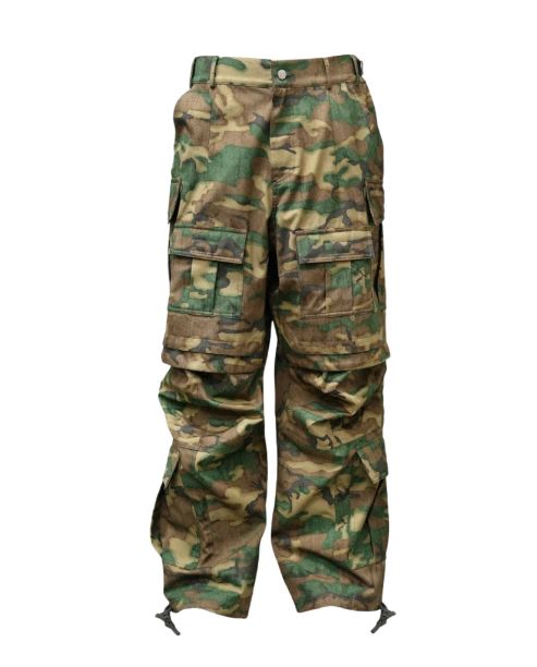 2 FAR FROM WHAT ファーフロムワット ファー カモ カーゴ パンツ グリーン