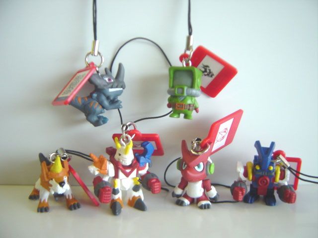 ♯Ggt27AHデジモンクロスウォーズデジモンストラップ6種