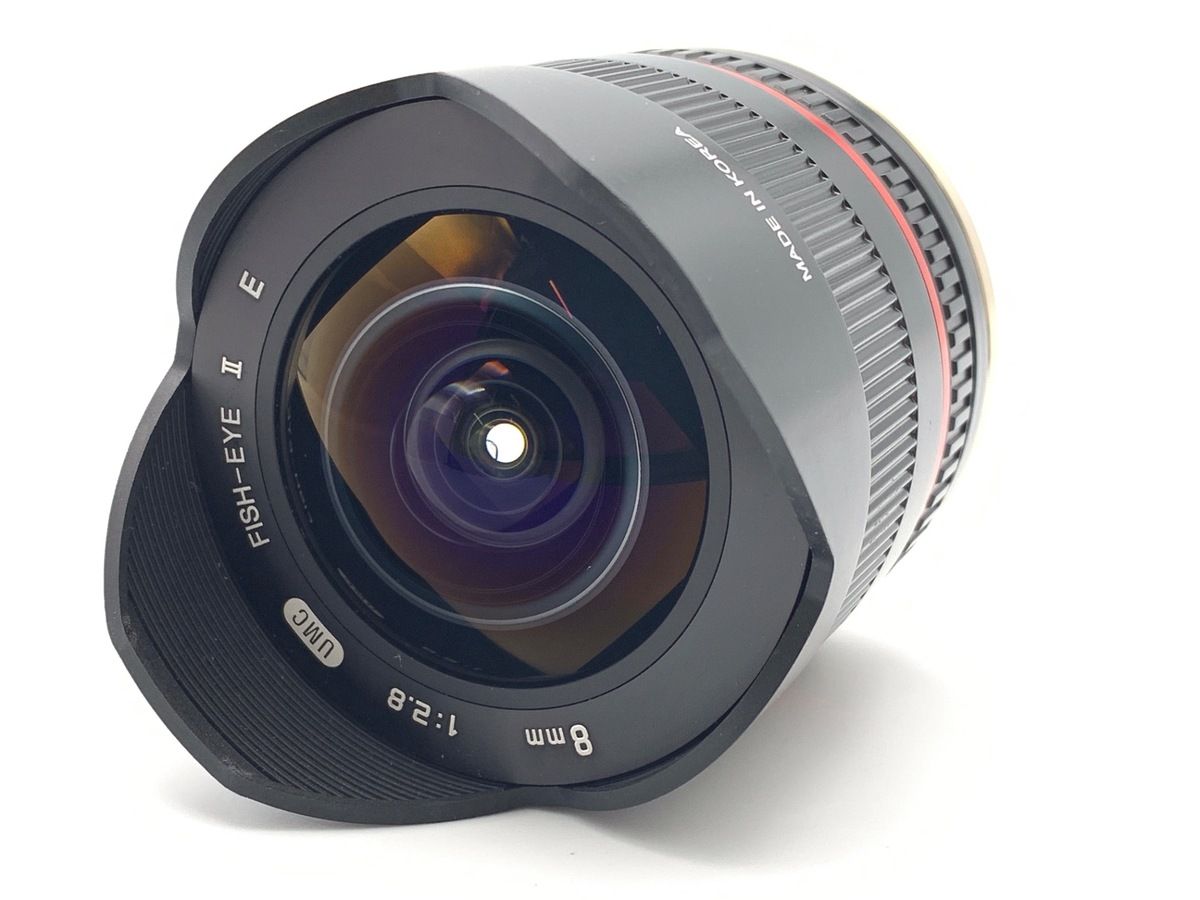  サムヤン 8 mm F 2 UMC FISH EYE II ソニーE ブラック レンズ(単焦点) カメラ