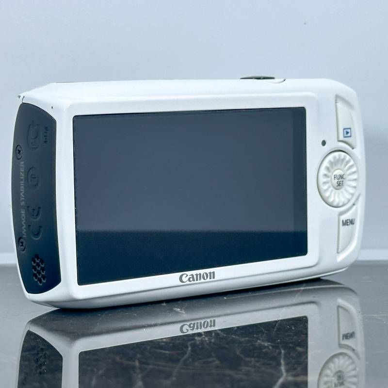 Canon IXY 30S ホワイト 1000万画素 光学3.8倍ズーム コンパクト