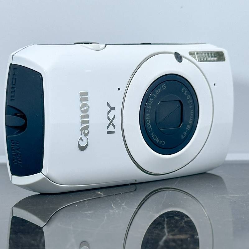 Canon IXY 30S ホワイト 1000万画素 光学3.8倍ズーム コンパクト