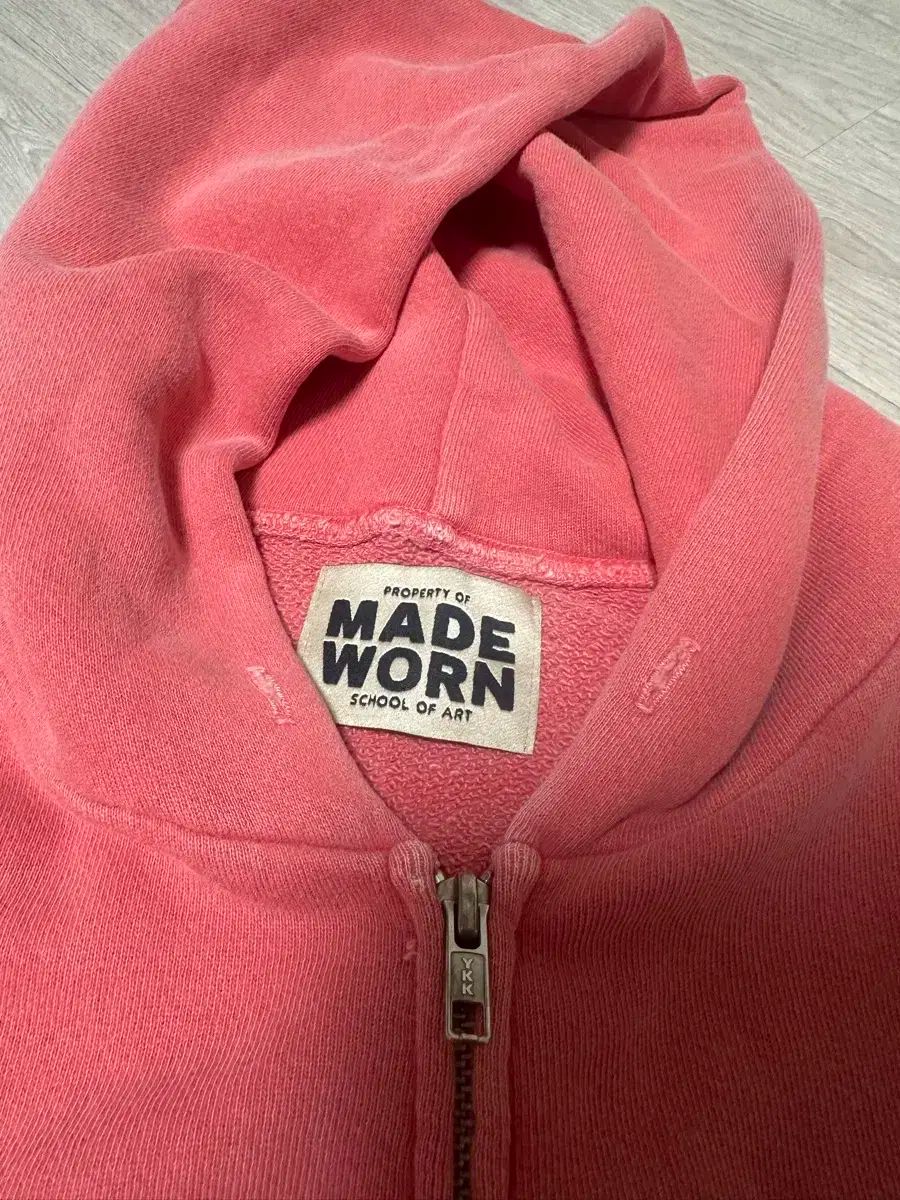 メイドワン ブランク フードジップアップ L