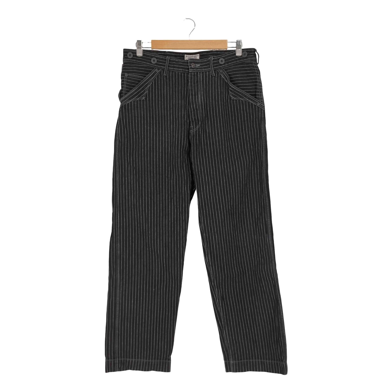 ショット Schott OLD HICKORY DENIM PANTS ウォバッシュストライプ 