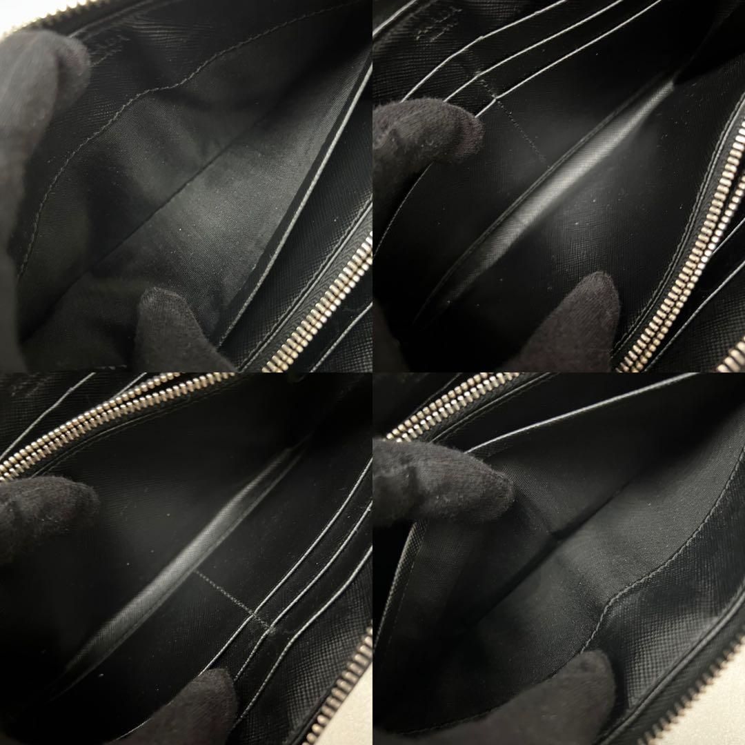  サンローラン コンパクト三つ折り財布 カサンドラ金具 ブラック 長財布 小物