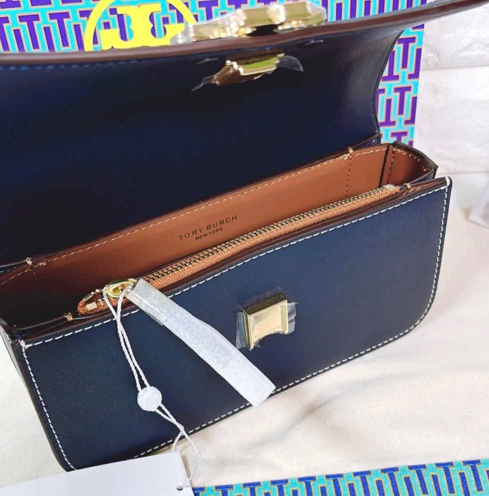 大人気♡】トリーバーチ Tモノグラム エレノア レクタンギュラー