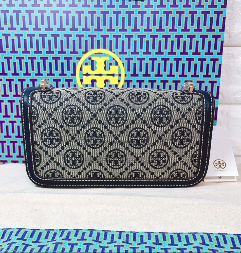 大人気♡】トリーバーチ Tモノグラム エレノア レクタンギュラー
