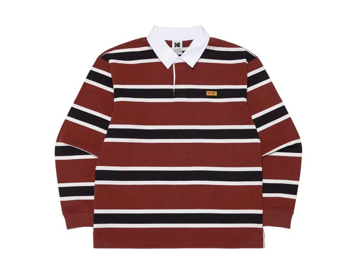 KODAK コダック メイラー 長袖 ポロシャツ RED