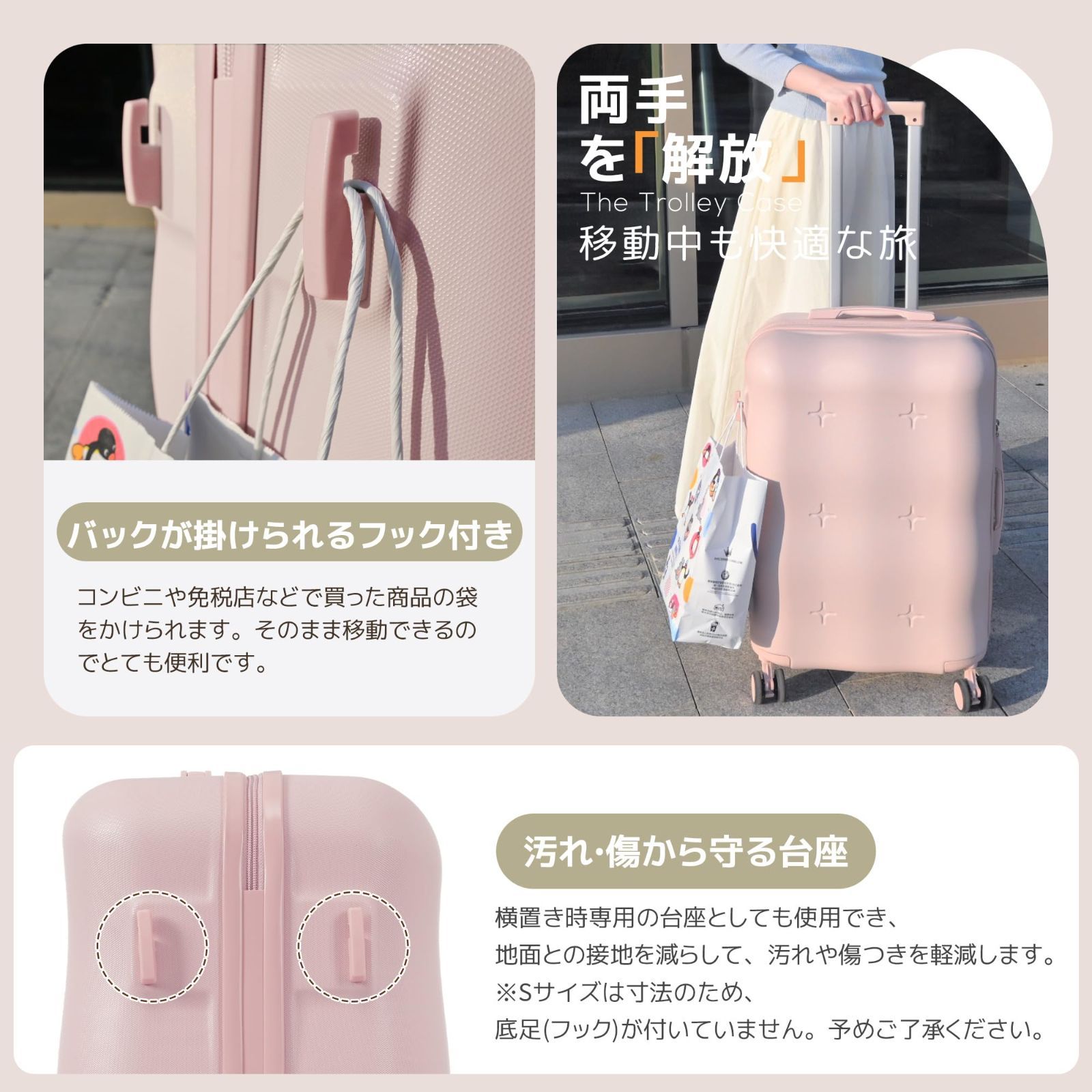 mサイズ sサイズ キャリーバッグ lサイズ 静音 大型 小型 超軽量 キャリーケース 機内持込み スーツケース BTM OLIVEOS_COM_TR